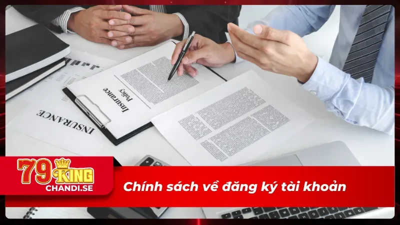 Điều khoản điều kiện về việc đăng ký tài khoản 