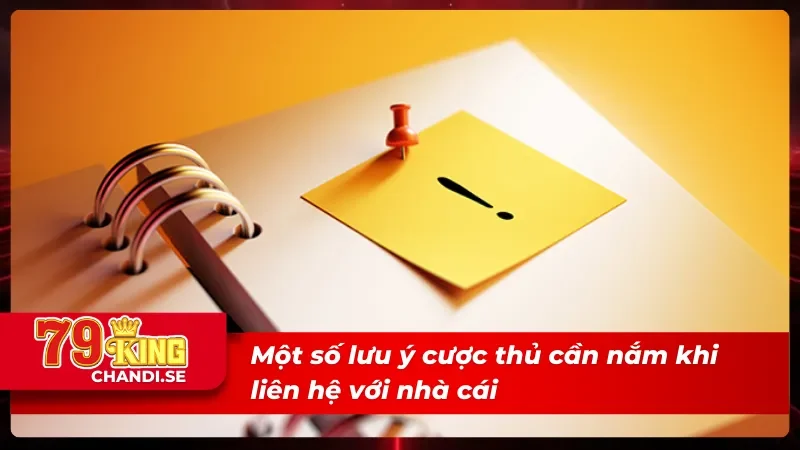 Những lưu ý khi liên hệ 79King anh em cần nắm 