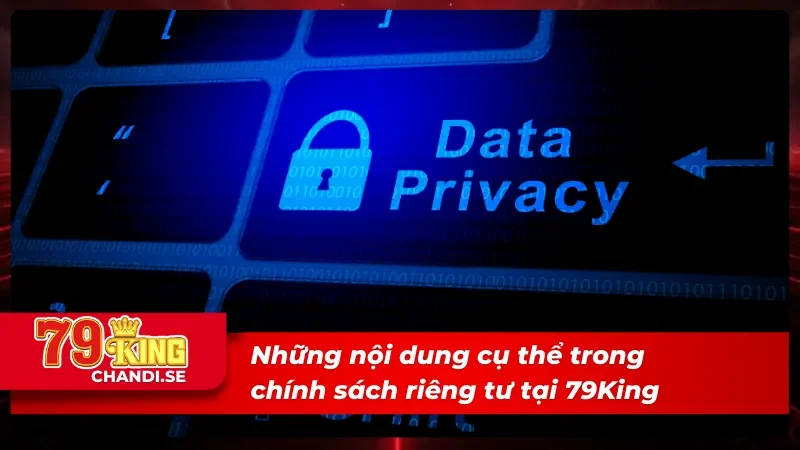 Quy định cụ thể trong chính sách quyền riêng tư 79King