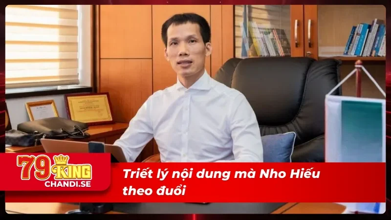 Trần Nho Hiếu theo đuổi nội dung rất tích cực 
